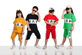 تیشرت شلوارک اسپرت طرح GAP