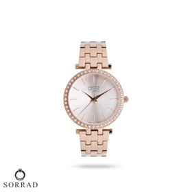 ساعت مچی عقربه‌ای زنانه کرست | مدل Crest 6205-2