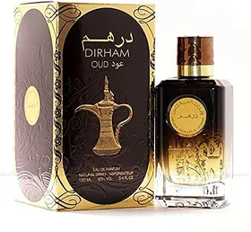 عطر ادکلن اورجینال درهم عودی برند ارض الزعفران کد 520