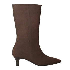 بوت پاشنه‌دار زنانه نوک تیز مدل پارمین کد 2186