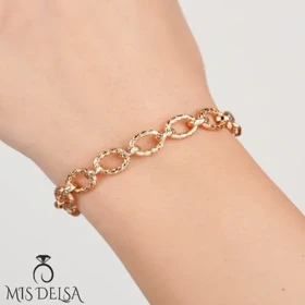 دستبند طرح طلا دو طرح ژوپینگ