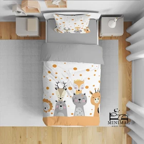 روتختی کودک طرح حیوانات مدل T5018