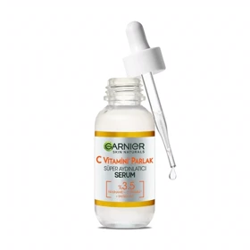 سرم روشن‌کننده گارنیه، مدل C Vitamini Parlak حاوی ویتامین C و هیالورونیک اسید حجم 30 میلی‌لیتر