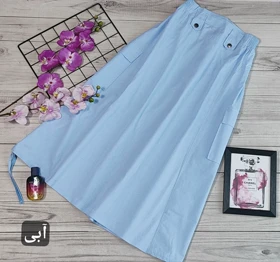 دامن لینن زنانه کد 50193