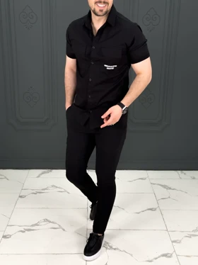 پیراهن 040902 JACK&JONES مشکی