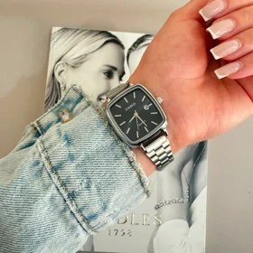 ساعت مچی زنانه و دخترانه بند استیل کاسیو اولدمانی