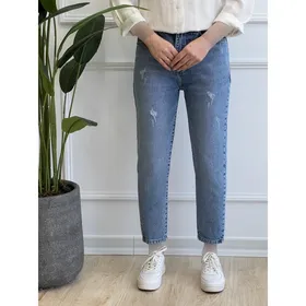 شلوار جین مام استایل 91605