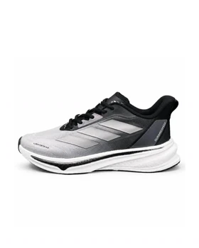 کفش کتانی مردانه مدل آدیداس ورزشی با زیره بست مشکی طوسی Adidas New