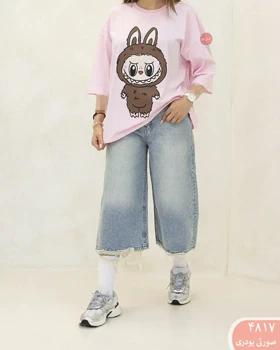 تیشرت باکسی لبوبو 4817
