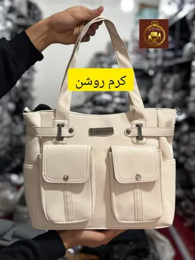 کیف دوشی زنانه اداری دانشجویی جلو جیب