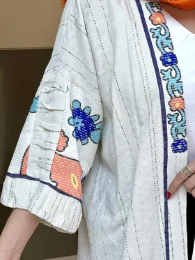 کت کوکدوزی نارنجی