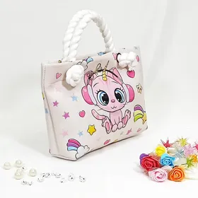 ساک پارچه ای دخترانه مدل کتی
