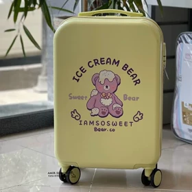 چمدان کودک طرح خرس بستنی ICE CREAM BEAR