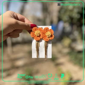 گوشواره حصیری بهار و تابستان کد gh168