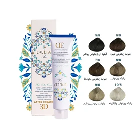 رنگ مو لولیا سری مات و خنثی مدل LOLLIA HAIR COLOR