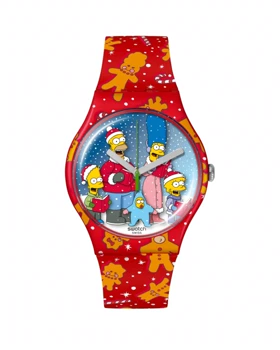 ساعت مچی سواچ SWATCH WONDROUS WINTER WONDERLAND SUOZ361