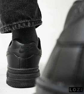 کفش کتانی بزرگ پا مشکی نایک NIKE AIR FORCE مدل 4101