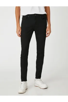 شلوار جین Skinny Fit - Michael Jean 3SAM40082ND