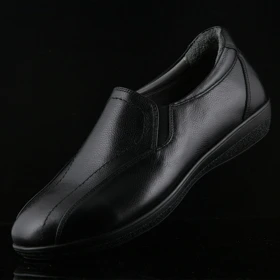 کفش روزمره زنانه چرم یلسان مدل بارین کد 608-MC