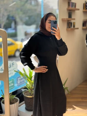 ماکسی ساعت شنی_8048 (مشکی)