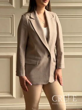 کت پشت گلدوزی یقه بلیزر