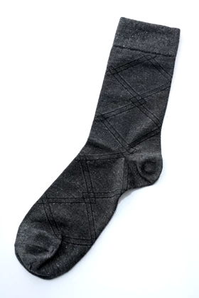 جوراب ساق‌دار ژاکارد مردانه