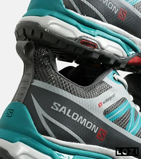 کفش کتانی مردانه و زنانه طوسی آبی Salomon Waterproof V.2