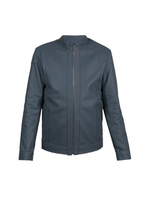 کت چرم مردانه مدل mg1002