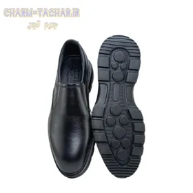 کفش رسمی/روزمره/طبی مردانه بدون بند تمام چرم طبیعی نوبل