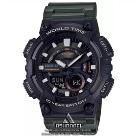 ساعت کاسیو اورجینال Casio AEQ-110W-3AV
