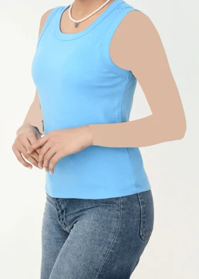 تاپ حلقه‌ای کبریتی رنگی
