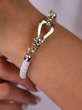 دستبند زنانه چرمی فرد FRED کد B2108