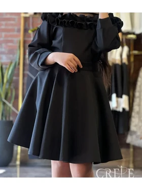 دامن نیم کلوش کمر پشت کش