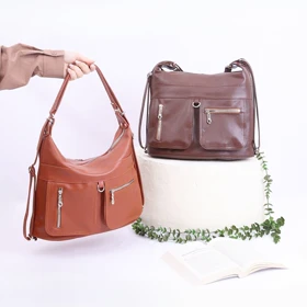 کیف سه کاره آسنا ASENA (عسلی)