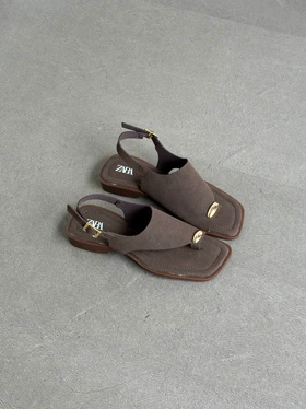 صندل زارا موکا تابستانی / ZARA