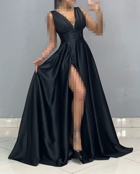 پیراهن ماکسی ساتن