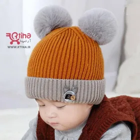 کلاه فانتزی زمستانی بچه گانه مدل handmade