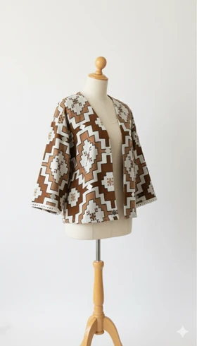 کت نپالی ایینه کاری