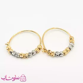 گوشواره زنانه حلقه‌ای ژوپینگ طرح آلبرنادو