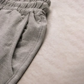 شلوارک مردانه دورس دو نخ لاکرا ملانژ