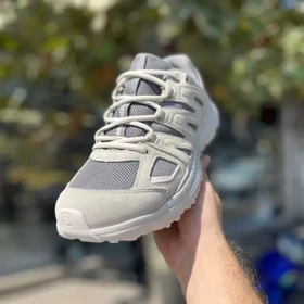 کفش راحتی مردانه سالامون مدل XT-mission رویه چرم سبز