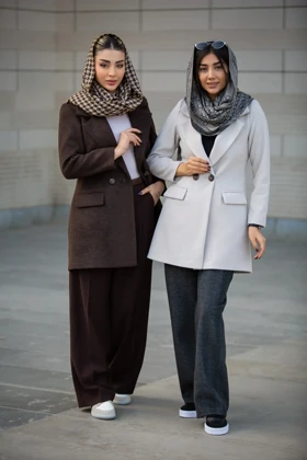 پالتو موهر دو دکمه سلما