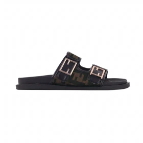 صندل زنانه فندی دو سگک کد 3215