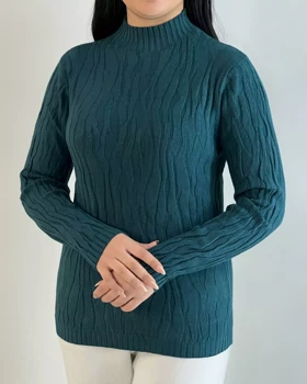 پلیور بافت گپ طرح برجسته کد 5307