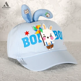 کلاه بچه گانه عروسکی Kids Cool Cap HA14 (آبی)