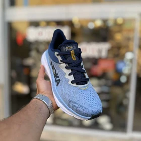 کتانی هوکا آبی مردانه کد 6615