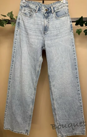 شلوار جین نیم بگ