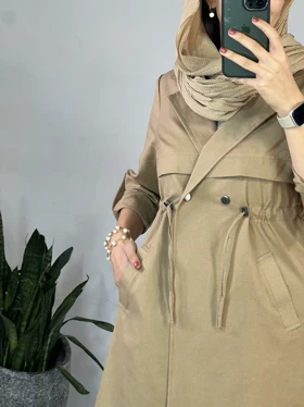 مانتو دکمه دار ثمین(ایراد دار)