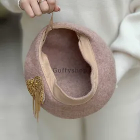 کلاه برت قلب طلایی
