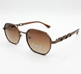 عینک پولاریزه لویی ویتون کد 8980 Louis Vuitton (قهوه ای)